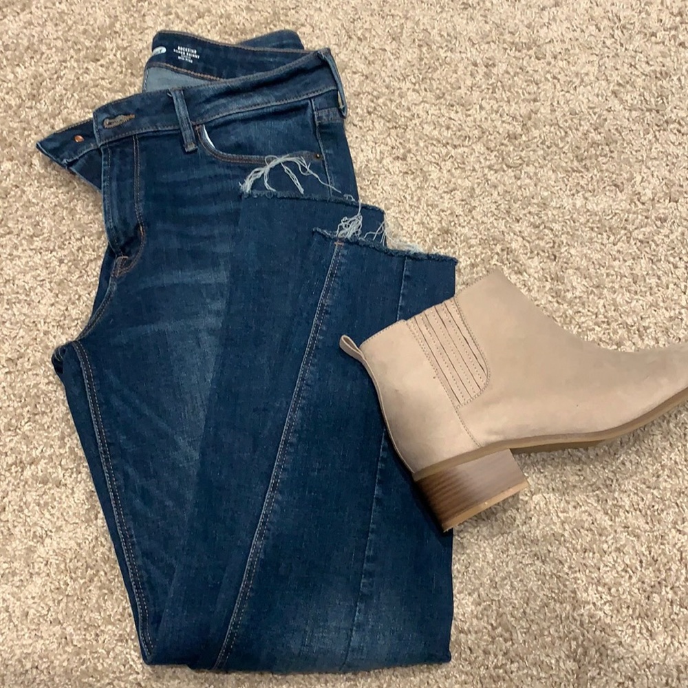 Rockstar super skinny ankle mid rise